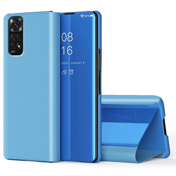 Obal na mobil pre Xiaomi Redmi Note 11 / 11S, Clear View, modré