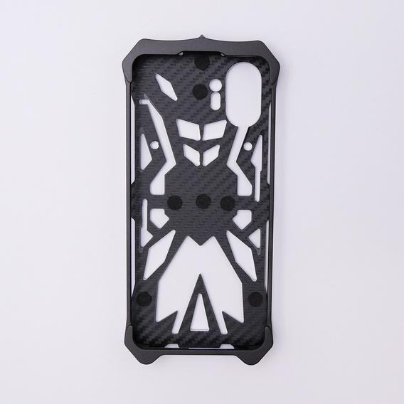 Pancierované puzdro pre Nothing Phone 2, Aluminum Alloy, čierne