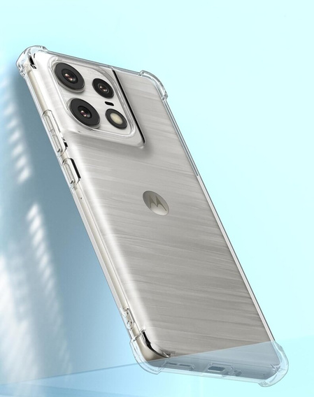 Obal na mobil pre Motorola Edge 50 Pro, Dropproof, priehľadné