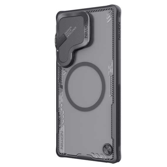 Puzdro pre Samsung Galaxy S25 Ultra, pancierované Nillkin, Icelade Prop, pre Magsafe, čierne