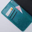 Klapkové puzdro pre Motorola Moto G54 5G, Butterfly, modré