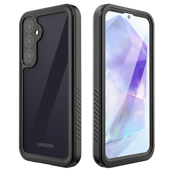 Vodotesné puzdro IP68 pre Samsung Galaxy A55 5G, Redpepper, čierne