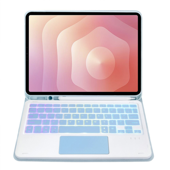 Puzdro s podsvietenou Bluetooth klávesnicou a touchpadom pre Samsung Galaxy Tab S11