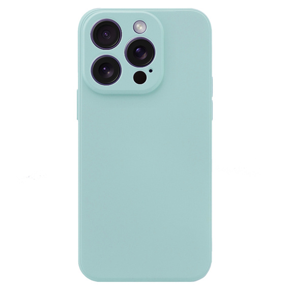Obal na mobil pre iPhone 15 Pro, Silicone Lite, modré