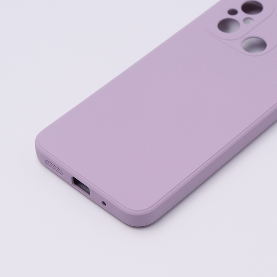 Obal na mobil pre Xiaomi Redmi 12C, Silicone Lite, fialové