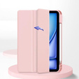 Puzdro pre iPad Air 13" 2025/2024 (7/6 gen.), Smartcase Hybrid, so slotom na stylus, ružové