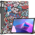 Puzdro pre Lenovo Tab P11 Pro Gen 2 TB132FU TB132XU 11.2", s chlopňou, graffiti