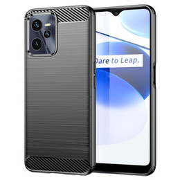 Obal na mobil pre Realme C35, Carbon, čierne