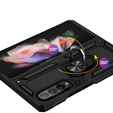 Pancierované obal na mobil pre Samsung Galaxy Z Fold3 5G, Nox Case Ring, čierne