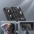 Ochranné puzdro na fotoaparát pre Xiaomi 13T / 13T Pro, CamShield MagSafe, transparentné / čierne