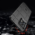 Obal na mobil pre Motorola Edge 40 Pro, Rugged Shield, čierne