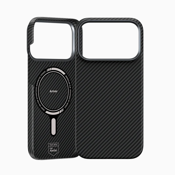 BENKS Kevlar Armor Air Carbon Fiber 600D A069 puzdro MagSafe pre iPhone 17 Pro