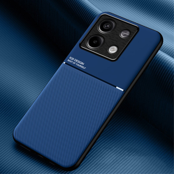 Puzdro pre Xiaomi Redmi Note 13 5G, s magnetickou úchytkou, modré