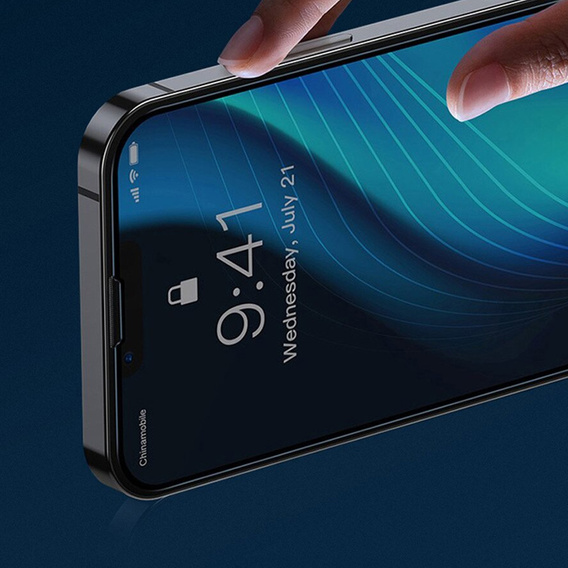 3D tvrdené sklo pre iPhone 14 Plus, čierne