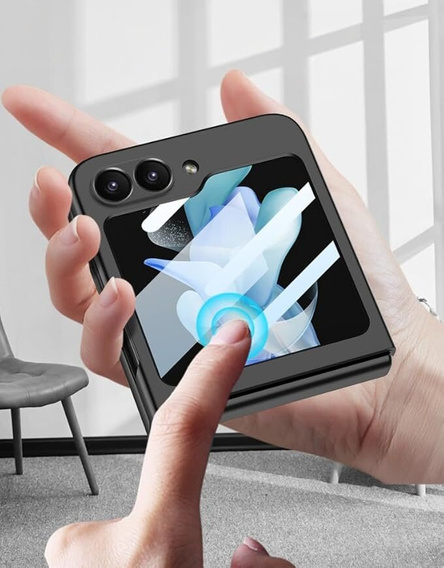 Puzdro pre Samsung Galaxy Z Flip7 FE / Z Flip6, PC Case, čierne