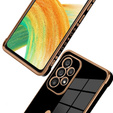 Obal na mobil pre Samsung Galaxy A33 5G, Electro heart, čierne