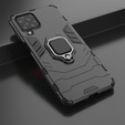 Obal na mobil pre Samsung Galaxy M53 5G, Kickstand Ring, čierne