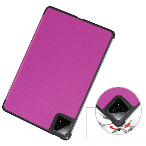 Puzdro pre Xiaomi Pad 7 / 7 Pro, Smartcase, fialové