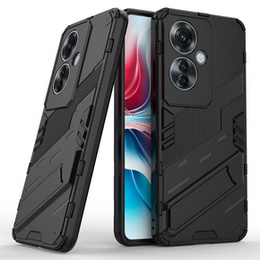 Puzdro pre Oppo Reno 11F 5G, Military kickstand, čierne