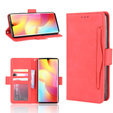 Klapkové puzdro pre Xiaomi Mi Note 10 Lite, Card Slot, červené