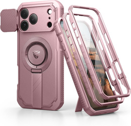 Pancierované puzdro Dexnor so stojanom a spúšťou fotoaparátu, pre MagSafe pre iPhone 17 Pro