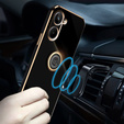 Obal na mobil pre Realme 10 4G, Electro Ring, čierne