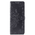 Klapkové puzdro pre Samsung Galaxy Z Fold 4 5G, Mandala, čierne