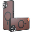 Puzdro pre CMF Nothing Phone 2 Pro, pre MagSafe, ERBORD Matt Case, čierny