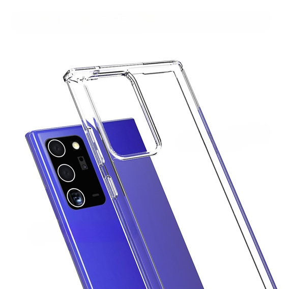 Obal na mobil pre Galaxy Note 20 Ultra, Fusion Hybrid, priehľadné