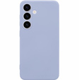 Obal na mobil pre Samsung Galaxy S24+ Plus, Silicone Lite, fialové
