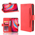 Klapkové puzdro pre Xiaomi Redmi Note 8 Pro, Card Slot, červené