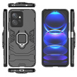 Obal na mobil pre Xiaomi Redmi Note 12 4G, Kickstand Ring, čierne