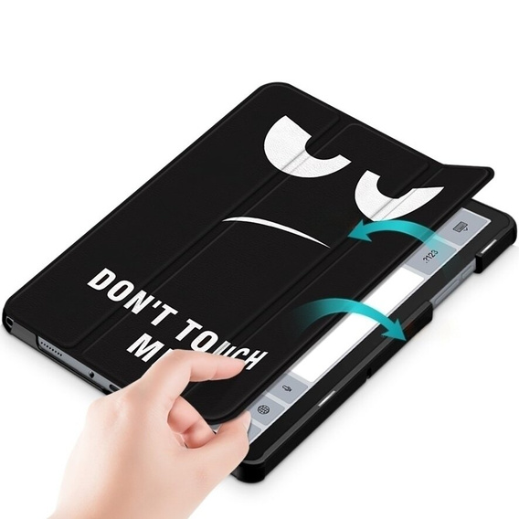 Puzdro pre Samsung Galaxy Tab A9+, Smartcase, don't touch me