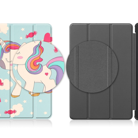 Puzdro pre Lenovo Tab M8 Gen 4 TB-300FU, Smartcase, unicorn