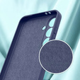 Obal na mobil pre Samsung Galaxy A56 5G, Silicone Lite, tmavomodré