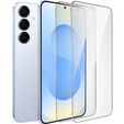 2x tvrdené sklo pre Samsung Galaxy S24+/S25+ Plus, ERBORD 9H Hard Glass na displeji
