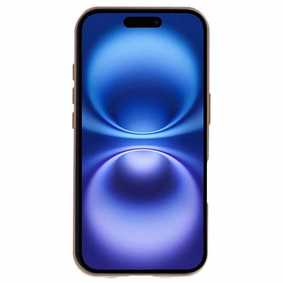Puzdro pre iPhone 16, Magnetic Dual Glass, zlaté