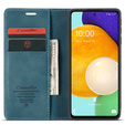 CASEME puzdro pre Samsung Galaxy A53 5G, Leather Wallet Case, zelený
