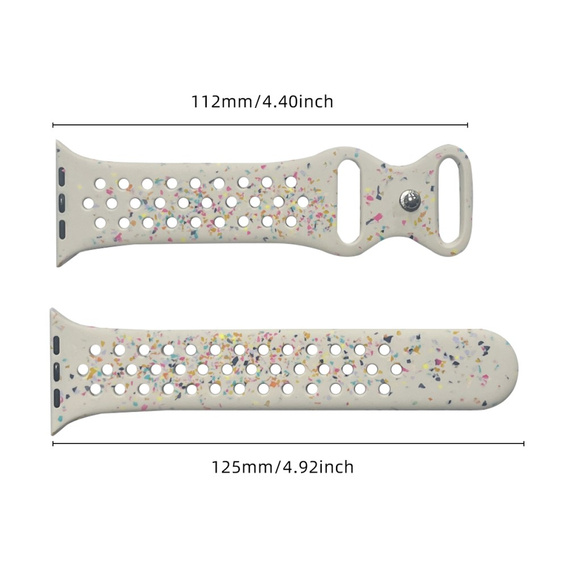 Silikónový remienok pre Apple Watch 1/2/3/4/5/6/7/8/9/10/SE/Ultra/Ultra 2 42/44/45/49MM