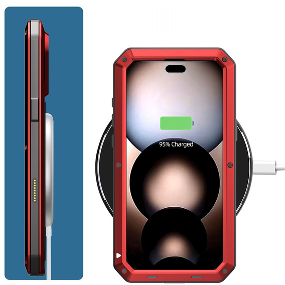 Puzdro s integrovaným tvrdeným sklom pre iPhone 17 Pro Max