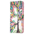 Klapkové puzdro pre Samsung Galaxy M34, Wallet, tree of life, biele