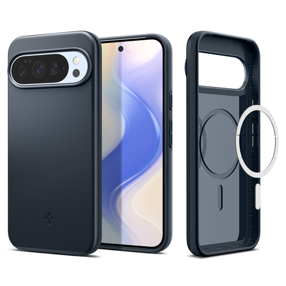 Puzdro Spigen Thin Fit MagSafe pre Google Pixel 10 Pro XL, Metal Slate