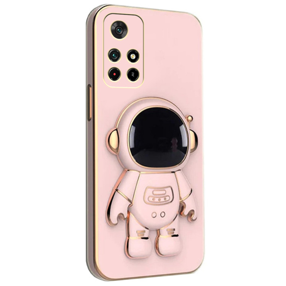 Obal na mobil pre Xiaomi POCO M4 Pro 4G, Astronaut, ružové