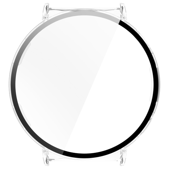 Puzdro 2v1 + tvrdené sklo pre Huawei Watch GT 5 Pro 42mm, priehľadné