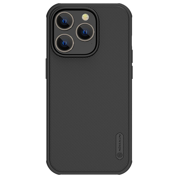 NILLKIN puzdro pre iPhone 14 Pro Max, Super Frosted Shield Case, čierne