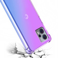 Puzdro pre Motorola Moto G23 / G13 4G, Gradient Dropproof, Fialová / modrá