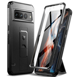 Obrnené puzdro pre Google Pixel 7 Pro, Dexnor Full Body, čierne