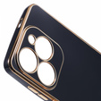 Puzdro pre Infinix Hot 40i, Glamour CamShield, čierne