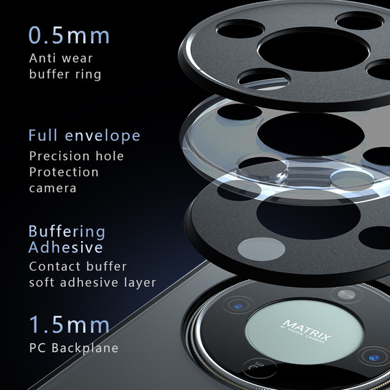 Matný obal pre MagSafe pre Honor Magic 8 Lite