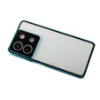 Puzdro pre Xiaomi Redmi Note 13 5G, Magnetic Dual Glass, modré
